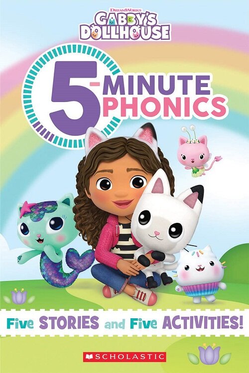 5-Minute Phonics (Gabbys Dollhouse) (Paperback)