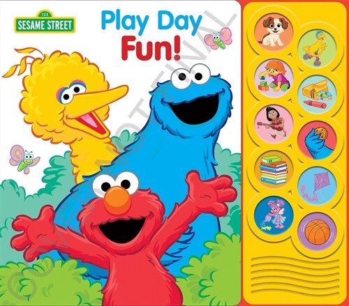 Sesame Street: Play Day Fun! Sound Book (Board Books)