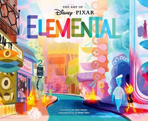 [중고] Art of Elemental - 디즈니 픽사 엘리멘탈 아트북 (Hardcover)