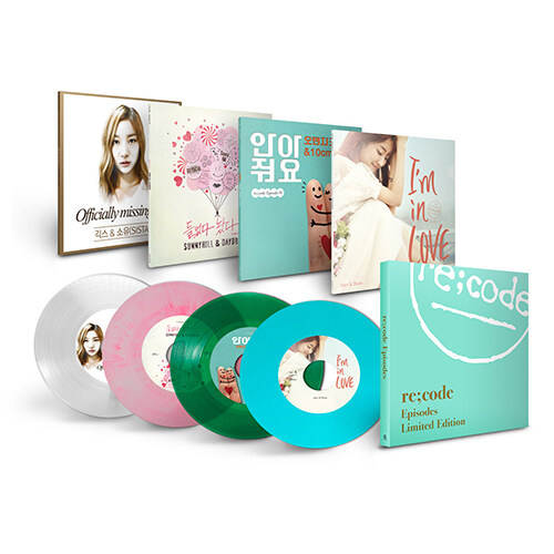Recode Episodes Limited Edition (I, III,IV, V) [7인치 싱글 컬러 4vinyl / 45 rpm / Big Hole] [알라딘 단독 판매 박스]
