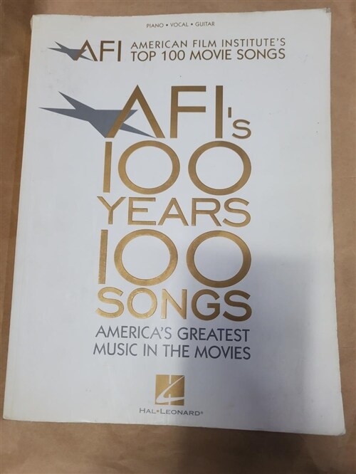 [중고] American Film Institute‘s Top 100 Movie Songs: AFI‘s 100 Years 100 Songs (Paperback)