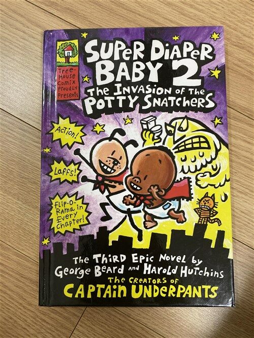 [중고] Super Diaper Baby: The Invasion of the Potty Snatchers: A Graphic Novel (Super Diaper Baby #2): From the Creator of Captain Underpants: Volume 2 (Hardcover)