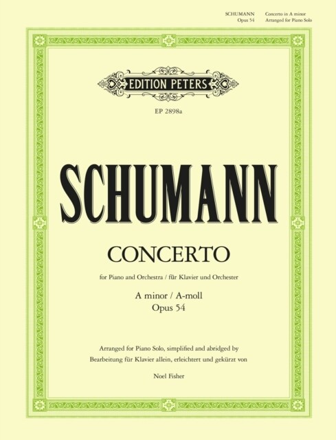 Concerto in A minor Op.54 (Sheet Music)