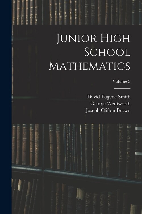 Junior High School Mathematics; Volume 3 (Paperback)