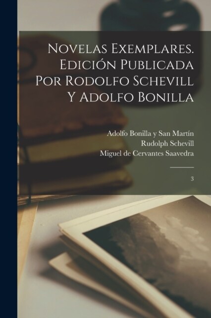 Novelas exemplares. Edici? publicada por Rodolfo Schevill y Adolfo Bonilla: 3 (Paperback)