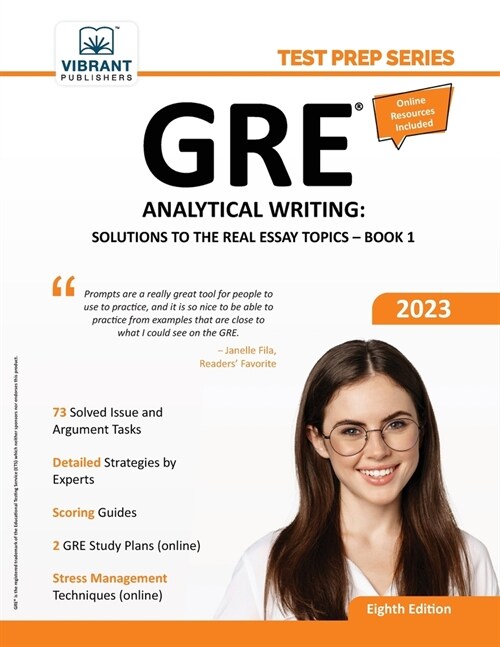 GRE Analytical Writing: Solutions to the Real Essay Topics - Book 1 (Paperback)