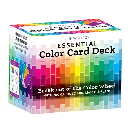 Essential Color Card Deck: Break Out of the Color Wheel with 175 Cards to Mix, Match & Plan! Includes Hues, Tints, Tones, Shades & Values (Other)