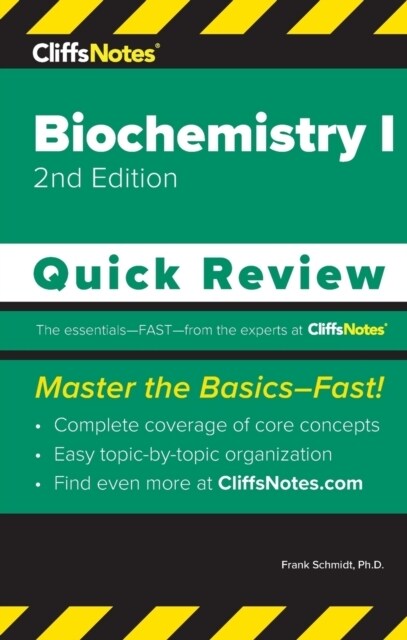 CliffsNotes Biochemistry I: Quick Review (Paperback, 2)