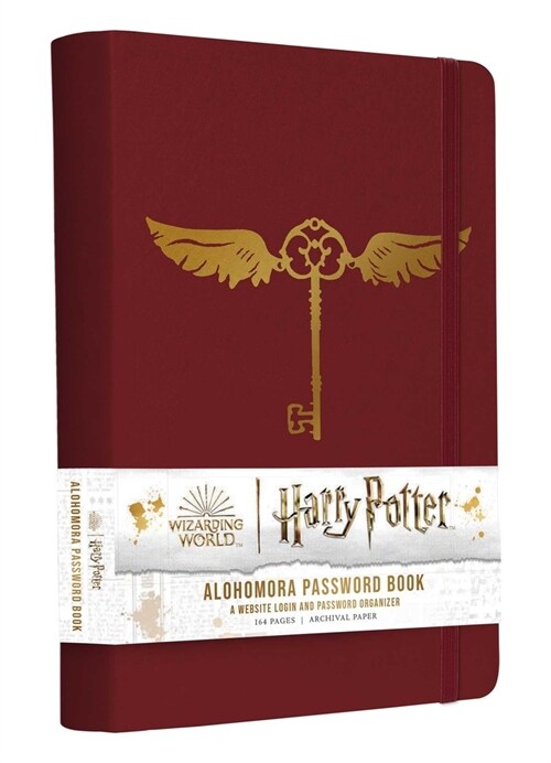 Harry Potter: Alohomora Password Book: A Website and Password Organizer (Hardcover)