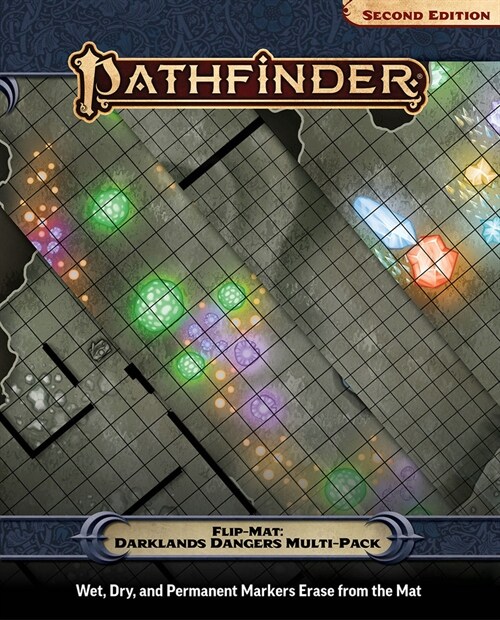 Pathfinder Flip-Mat: Darklands Dangers Multi-Pack (Paperback)