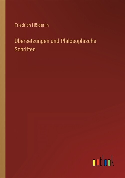 ?ersetzungen und Philosophische Schriften (Paperback)