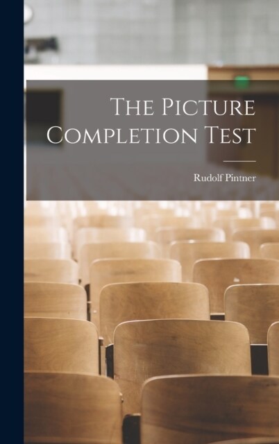 The Picture Completion Test (Hardcover)