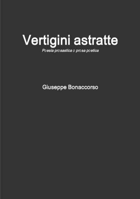 Vertigini astratte (Paperback)