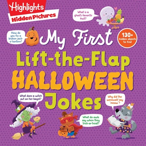 Hidden Pictures My First Lift-The-Flap Halloween Jokes (Paperback)