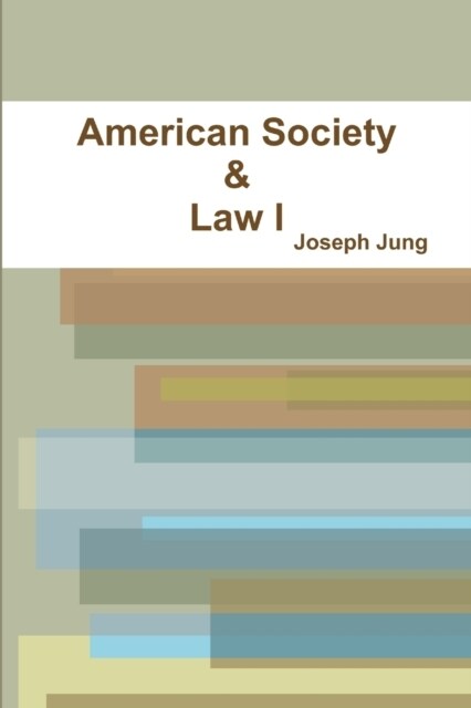 American Society & Law I (Paperback)