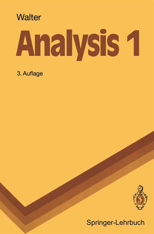 Analysis 1 (Paperback)