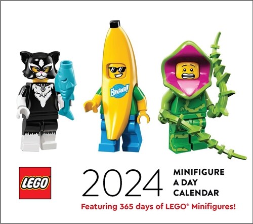 Lego Minifigure a Day 2024 Daily Calendar (Daily)