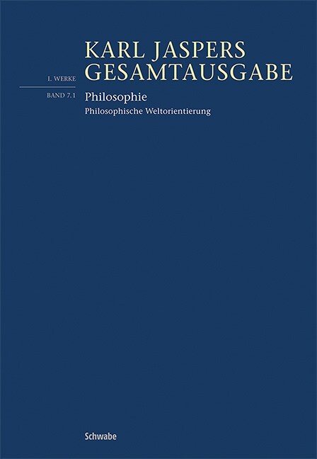 Philosophie: Philosophische Weltorientierung (Paperback)