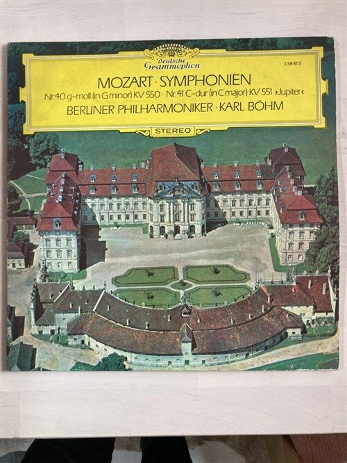 [중고] [LP] Mozart - Symphonien - Nr 40 G-Moll ,Jupiter
