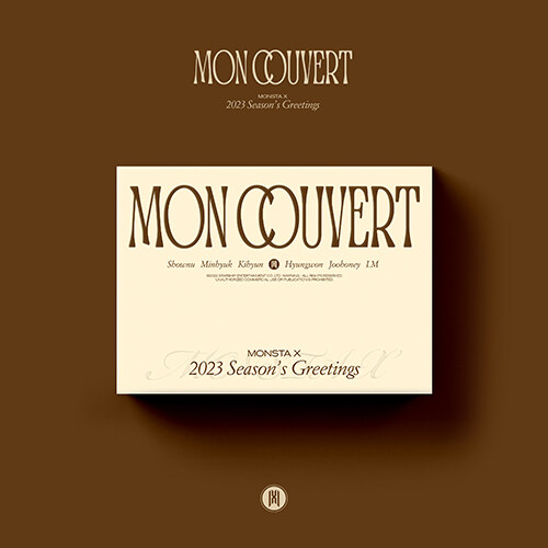 [중고] 몬스타엑스 - 2023 시즌 그리팅 : MON COUVERT (DESK CALENDAR ver.)