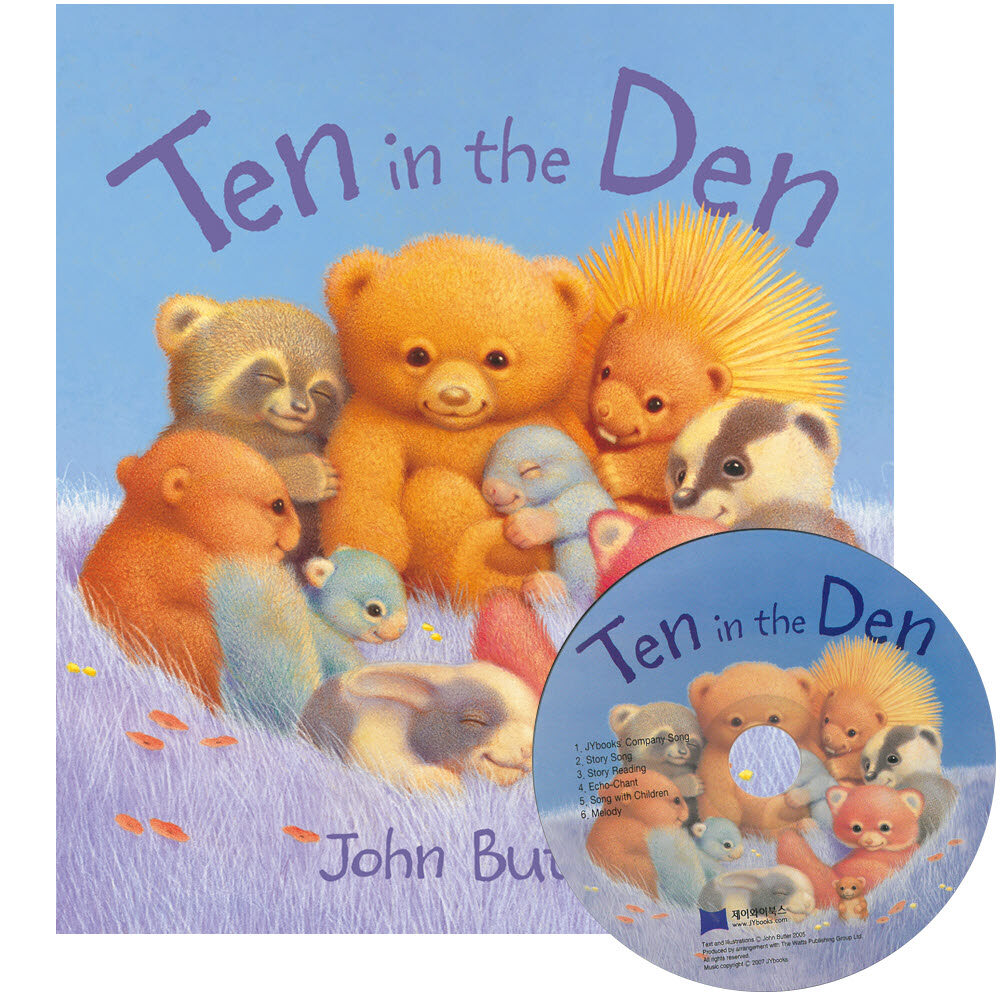 노부영 세이펜 Ten in the Den (Paperback + CD)