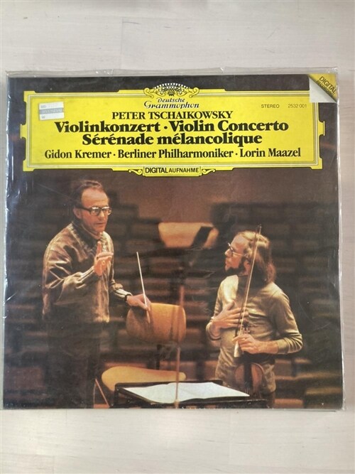 [중고] [LP]TCHAIKOVSKY : Violin Concerto / Serenade melancholique / Gidon Kremer 