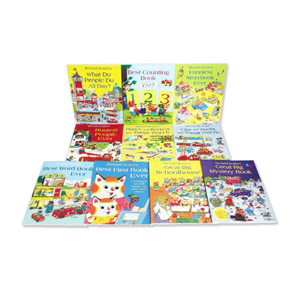 Richard Scarrys Best Collection Ever! - 10-book collection (Paperback)