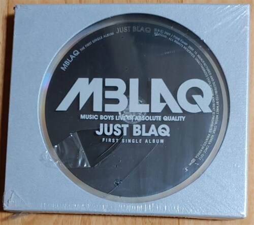 [중고] 엠블랙 - First Single: Just Blaq