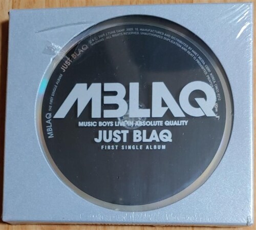 [중고] 엠블랙 - First Single: Just Blaq