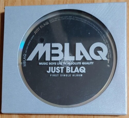 [중고] 엠블랙 - First Single: Just Blaq