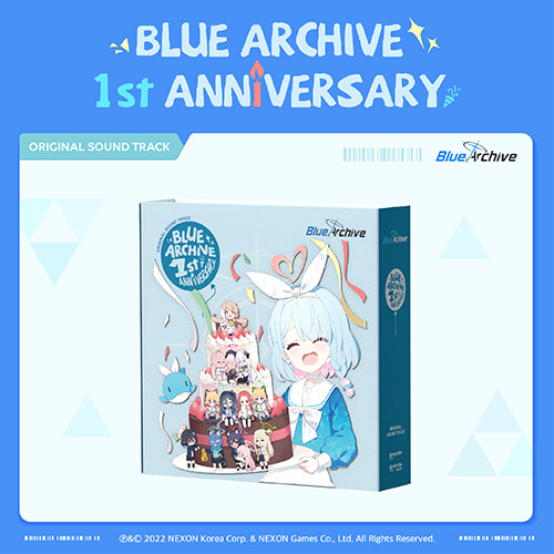 [중고] 블루 아카이브 1주년 기념 OST [2CD]
