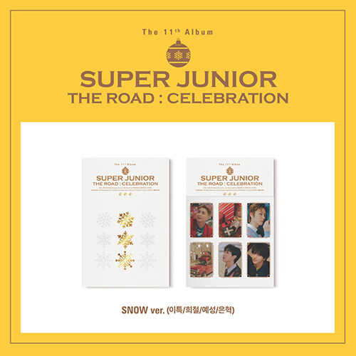 [중고] 슈퍼주니어 - 정규 11집 Vol.2_The Road : Celebration (SNOW ver.)