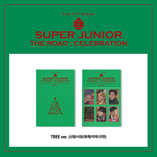 슈퍼주니어 - 정규 11집 Vol.2_The Road : Celebration (TREE ver.)