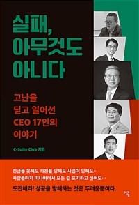 실패, 아무것도 아니다 :고난을 딛고 일어선 CEO 17인의 이야기 