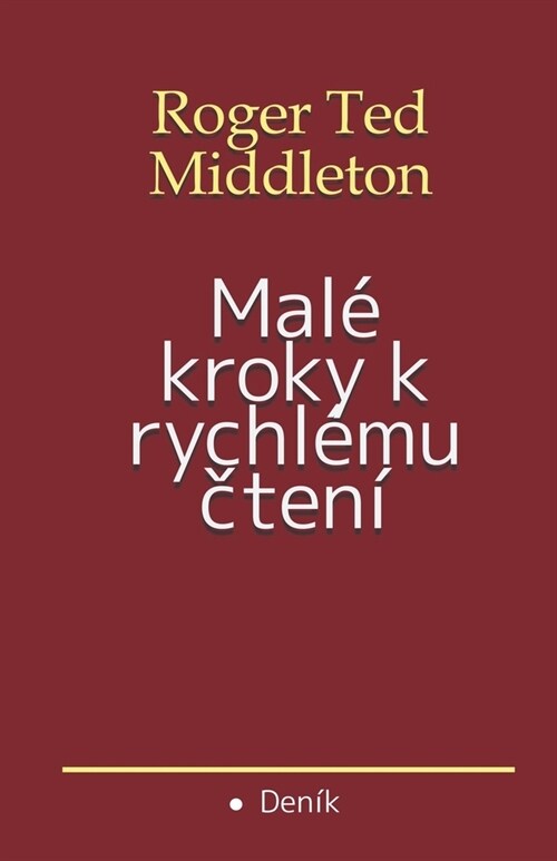 Mal?kroky k rychl?u čten? (Paperback)