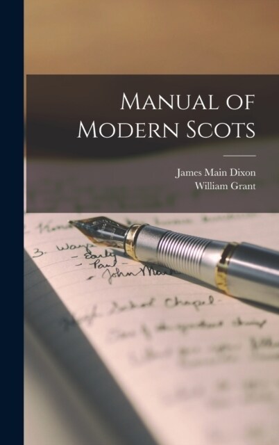 Manual of Modern Scots (Hardcover)