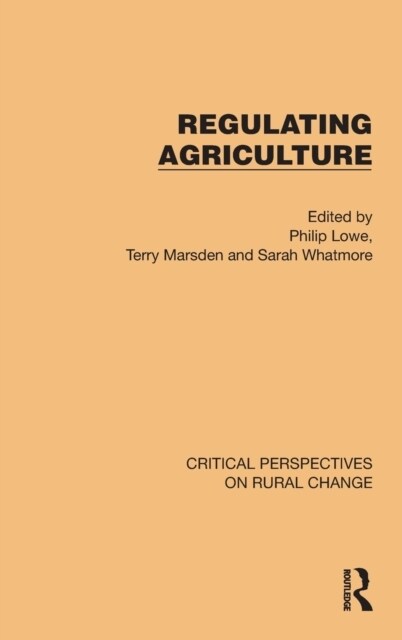 Regulating Agriculture (Hardcover, 1)