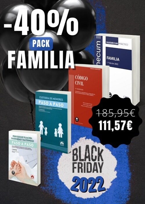 PACK ESPECIAL FAMILIA BLACK FRIDAY 2022 (Other Book Format)