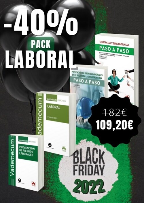 PACK ESPECIAL LABORAL BLACK FRIDAY 2022 (Other Book Format)