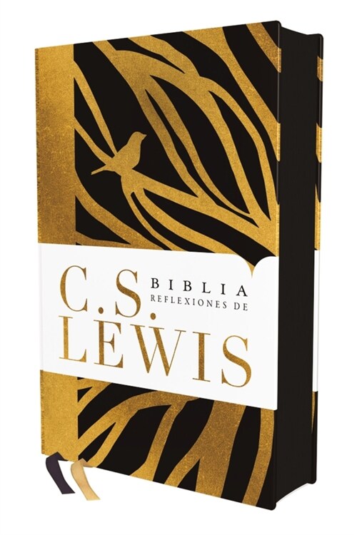 Reina Valera Revisada, Biblia Reflexiones de C. S. Lewis, Tapa Dura, Negro, Interior a DOS Colores, Comfort Print (Hardcover)