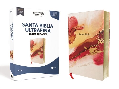 Nvi, Santa Biblia, Texto Revisado 2022, Letra Gigante, Tapa Dura/Tela, Palabras de Jes? En Rojo, Comfort Print (Hardcover)