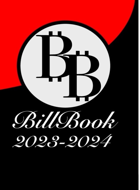 Large BillBook 2023-2024 (Hardcover)