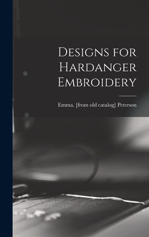 Designs for Hardanger Embroidery (Hardcover)
