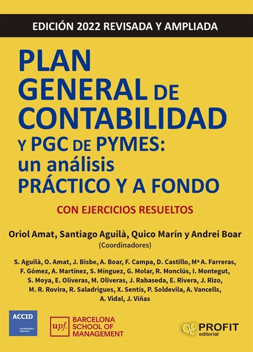 PLAN GENERAL DE CONTABILIDAD Y PGC DE PYMES 2022 (Paperback)