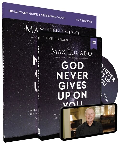 God Never Gives Up on You Study Guide with DVD: What Jacobs Story Teaches Us about Grace, Mercy, and Gods Relentless Love (Paperback)