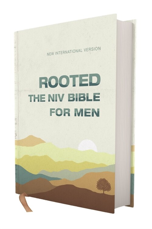 Rooted: The NIV Bible for Men, Hardcover, Cream, Comfort Print (Hardcover)