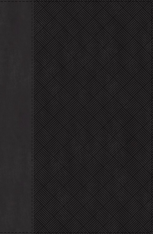 Niv, Thinline Bible, Compact, Leathersoft, Black/Gray, Red Letter, Comfort Print (Imitation Leather)