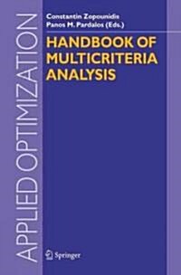 Handbook of Multicriteria Analysis (Hardcover)