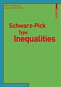 Schwarz-Pick Type Inequalities (Paperback)