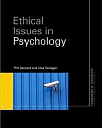 Ethical Issues in Psychology (Paperback)